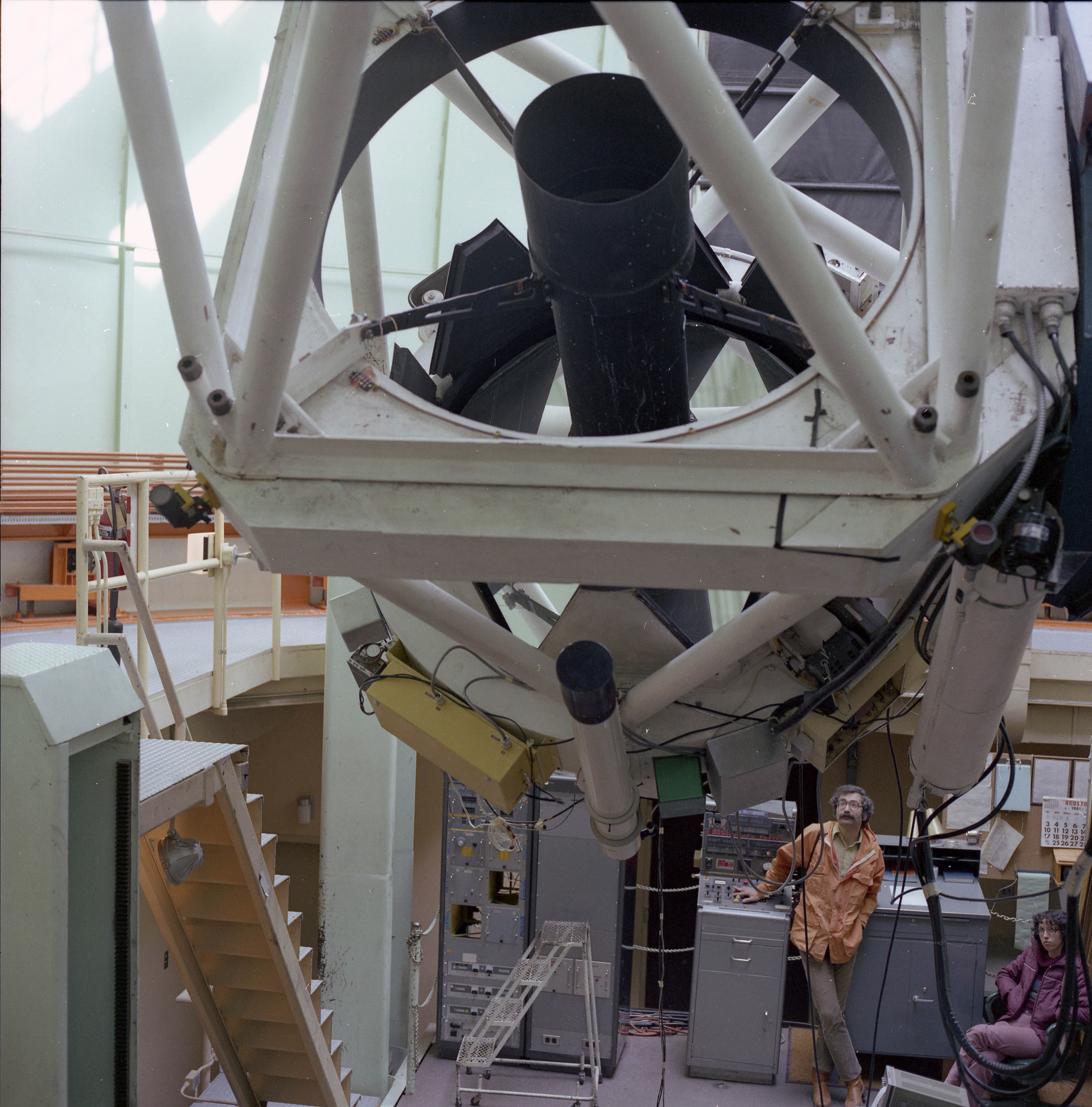 Telescopio del observatorio de Cerro Tololo