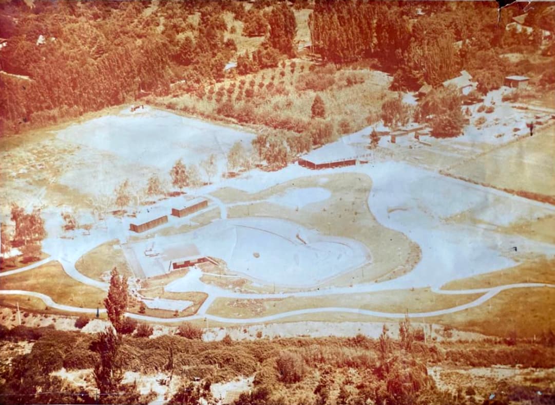 Club Palestino aledaño a Alto Las Condes, 1955