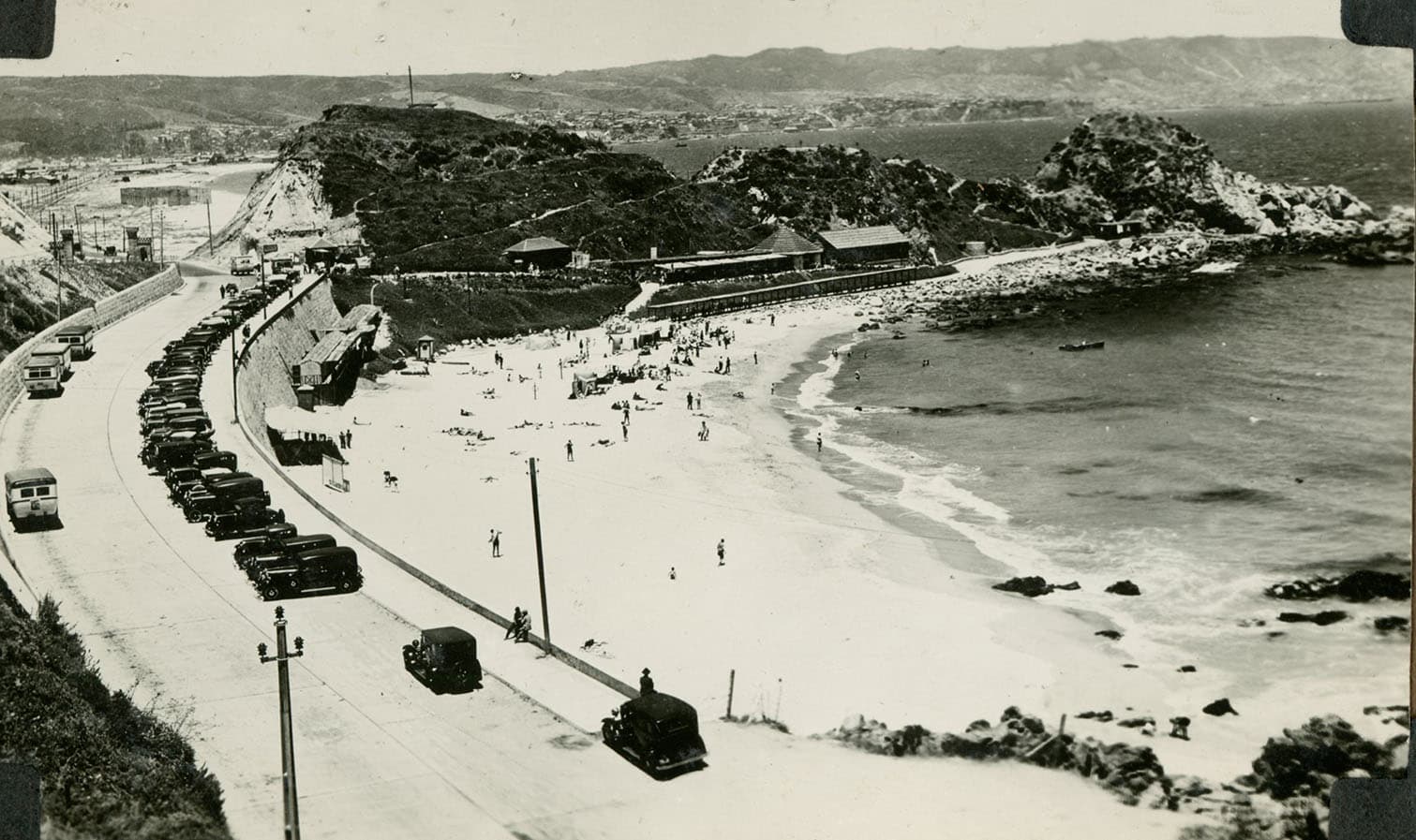 Playa las Salinas en 1931