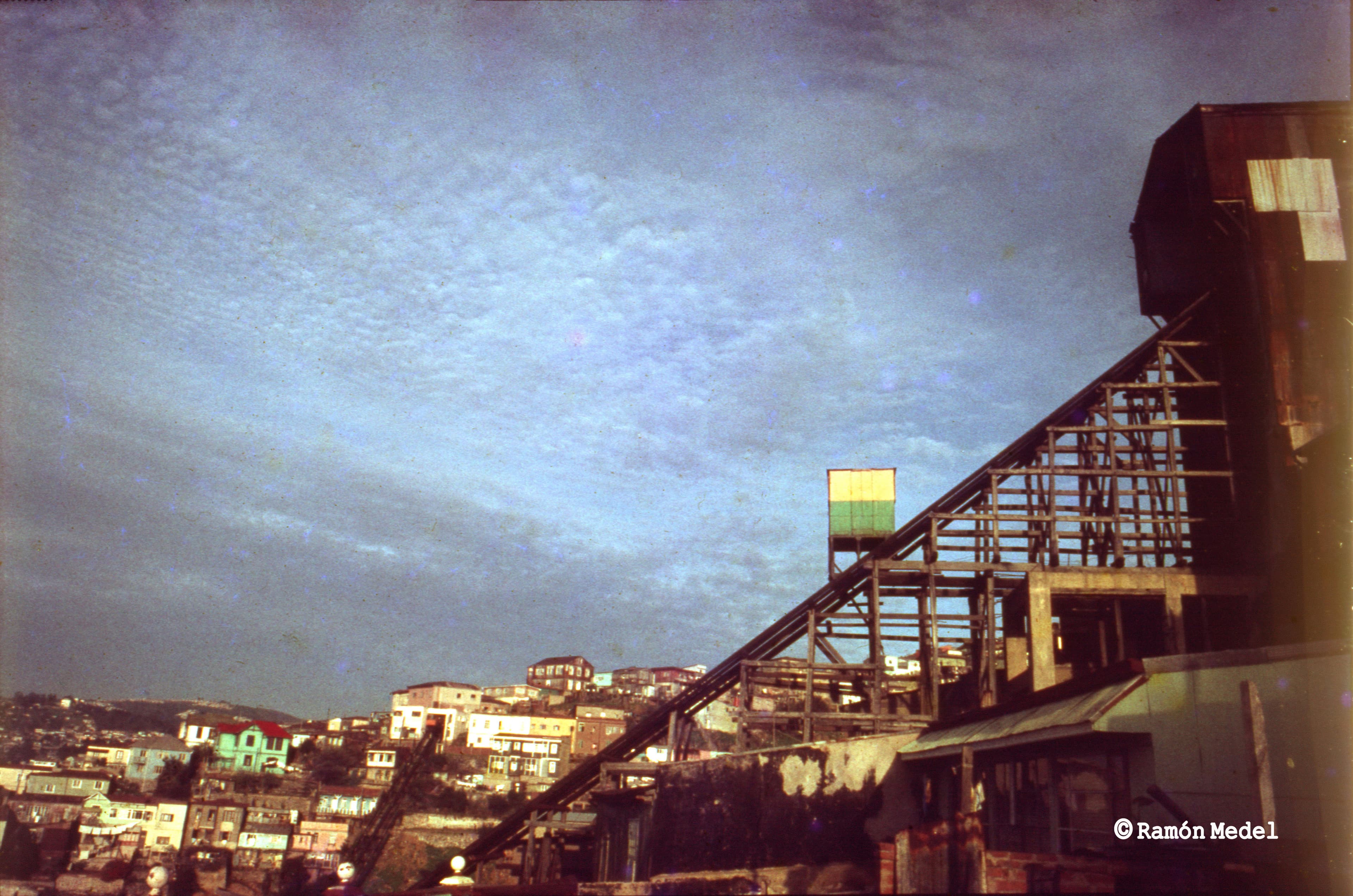 Ascensor Monjas, Valparaíso, 1978