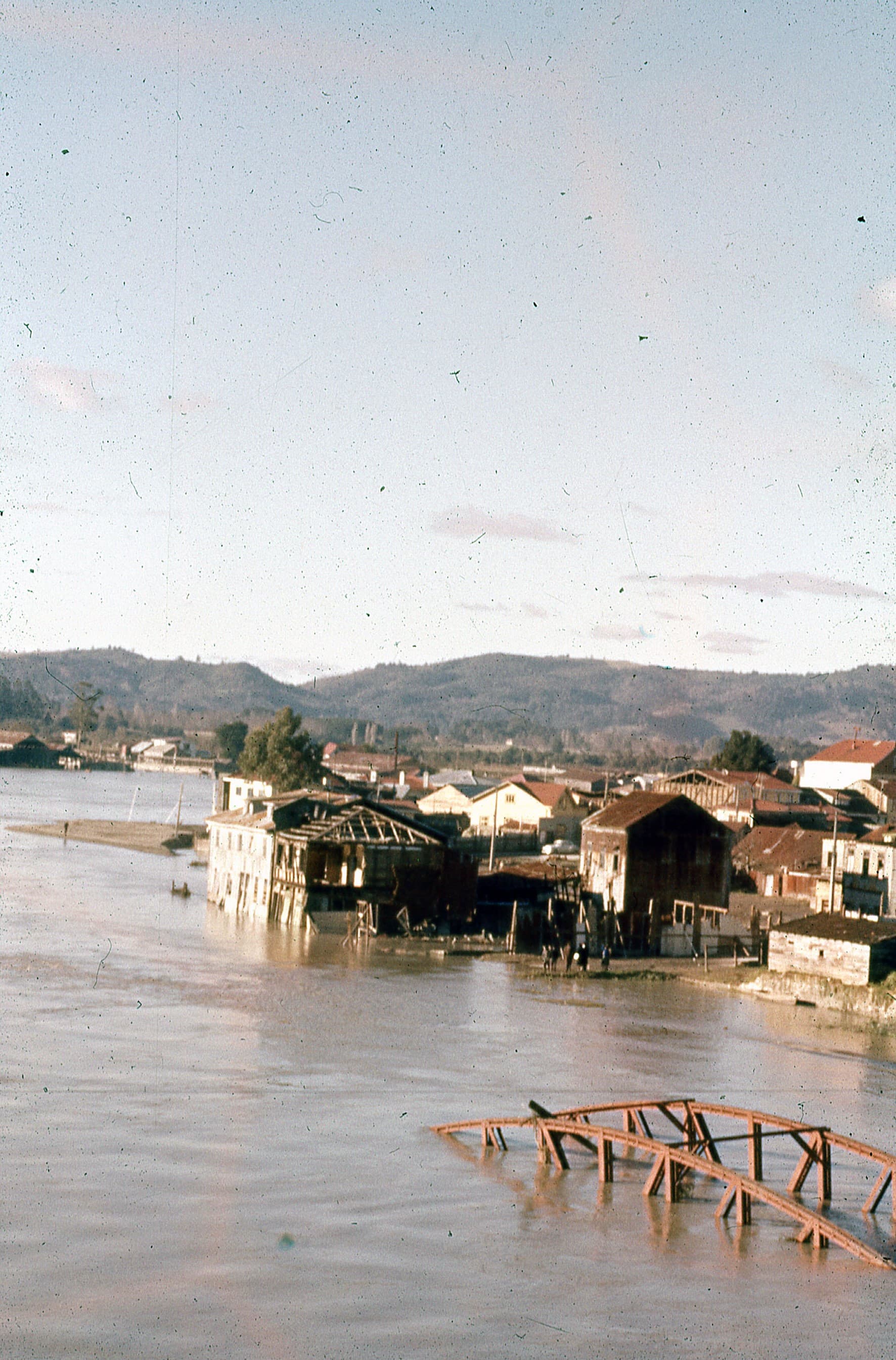 Daños del Terremoto, Valdivia, 1960