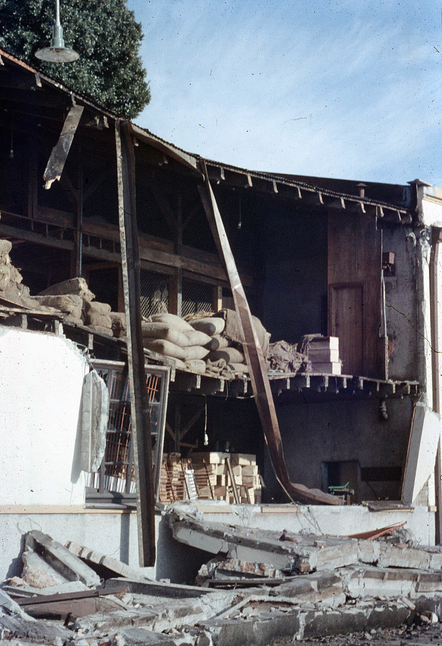 Daños del Terremoto, Valdivia, 1960