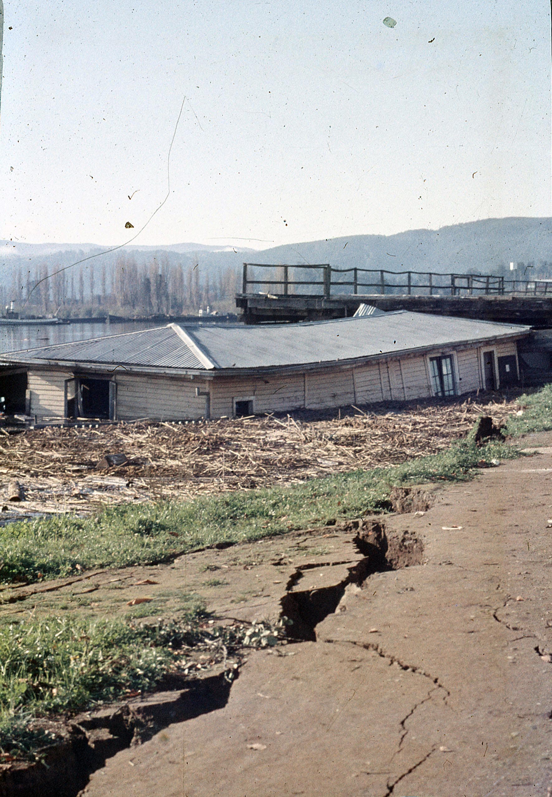 Daños del Terremoto, Valdivia, 1960