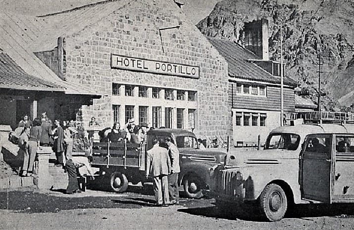 Hotel Portillo, año 1947.