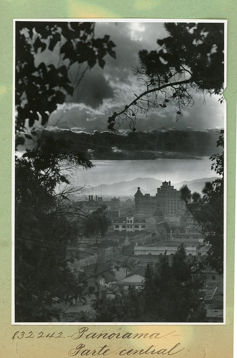 Cerro Santa Lucía 1930