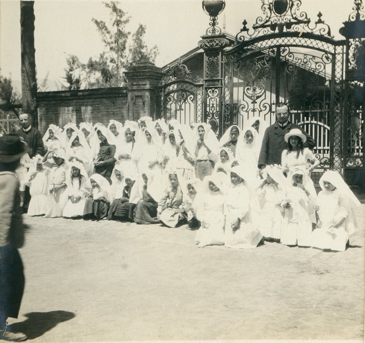Acceso a Palacio Hacienda Quilpué San Felipe ca. 1915