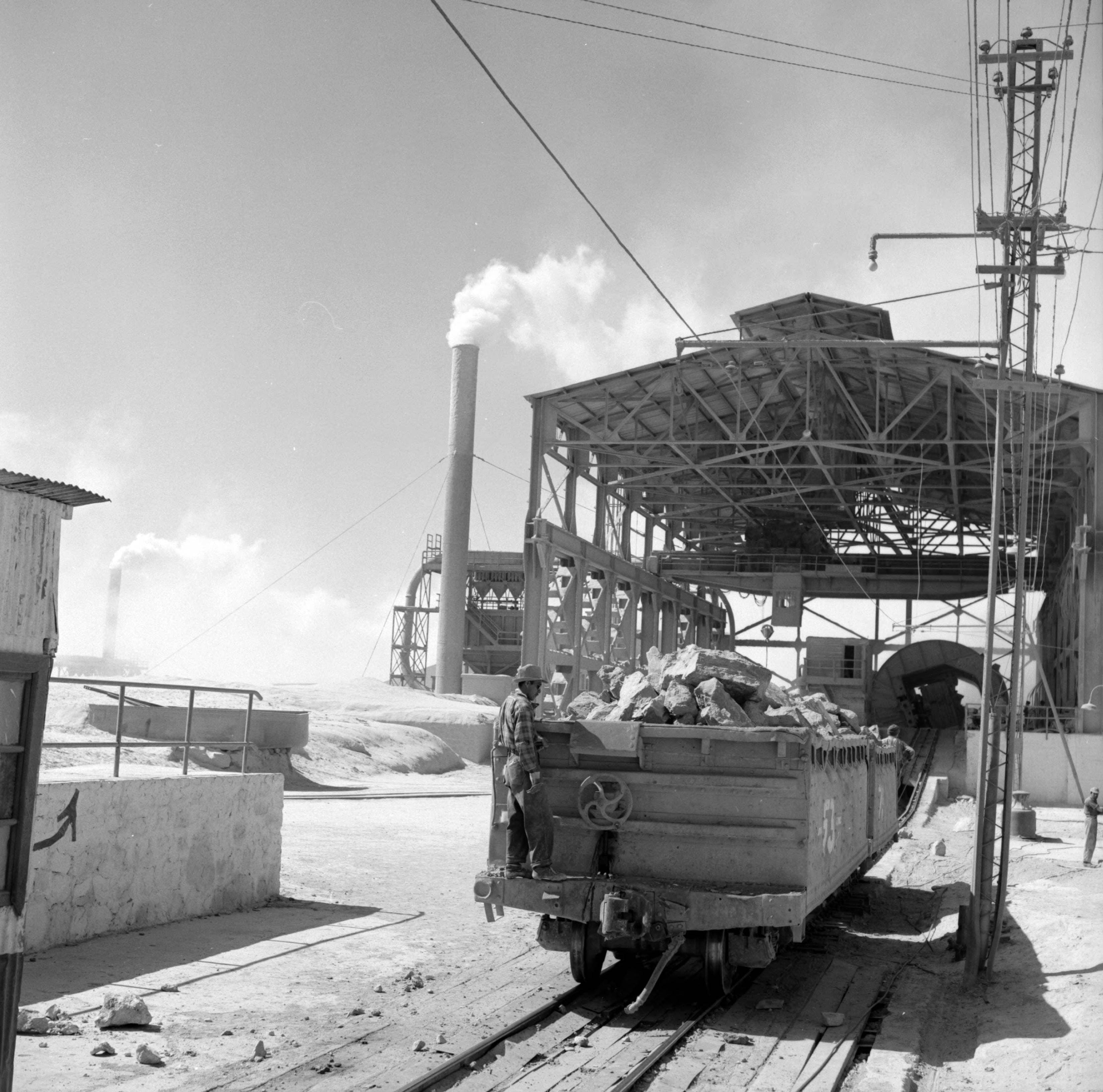 Mina de cobre Chuquicamata ca. 1960.