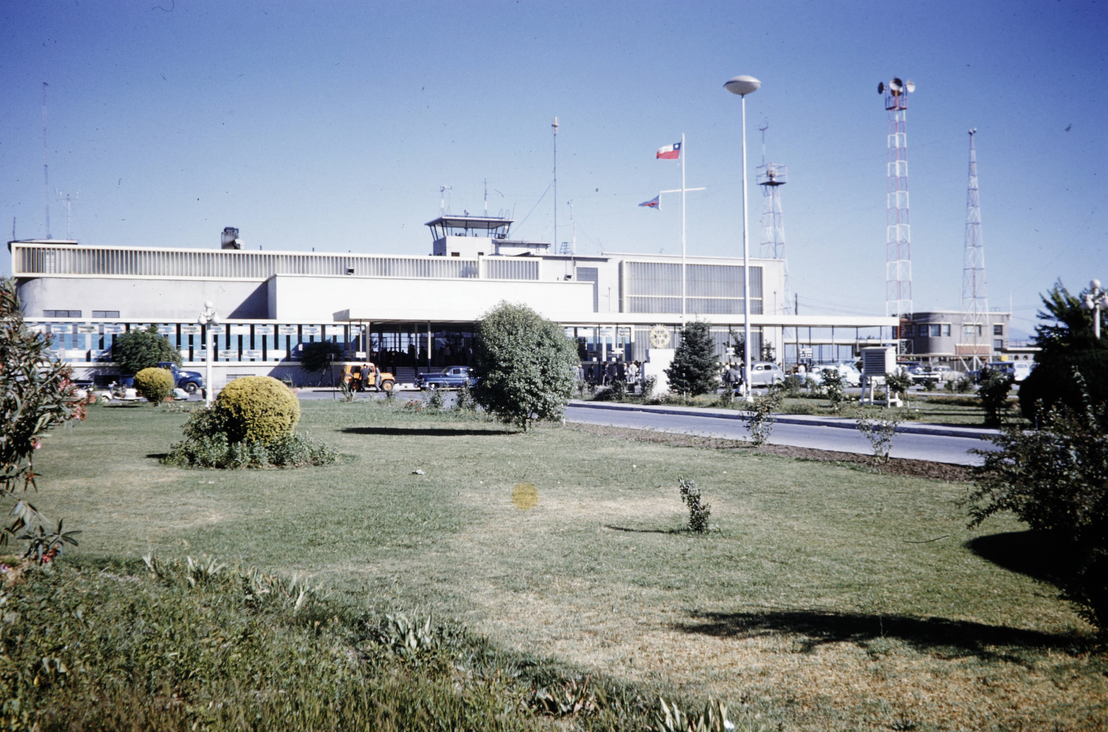 Aeropuerto Cerrillos 1960.