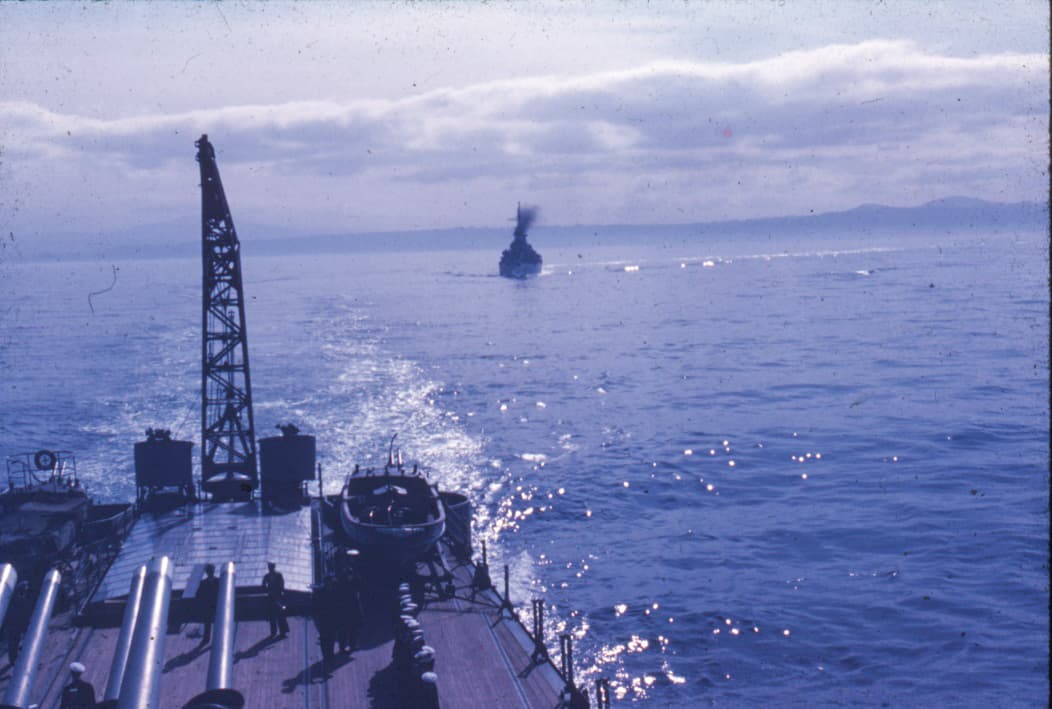 Valparaíso, ejercicios de la Armada de Chile, 1953