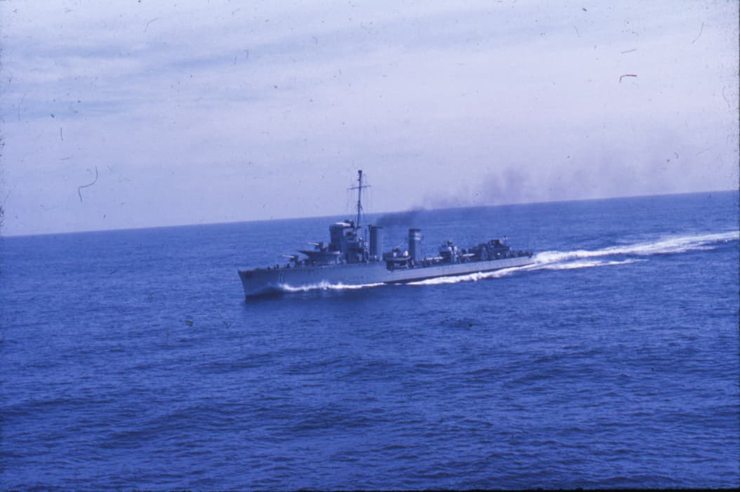 Valparaíso, ejercicios de la Armada de Chile, 1953