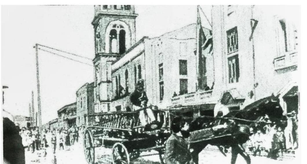 Carro de bomberos, Cauquenes, 1930