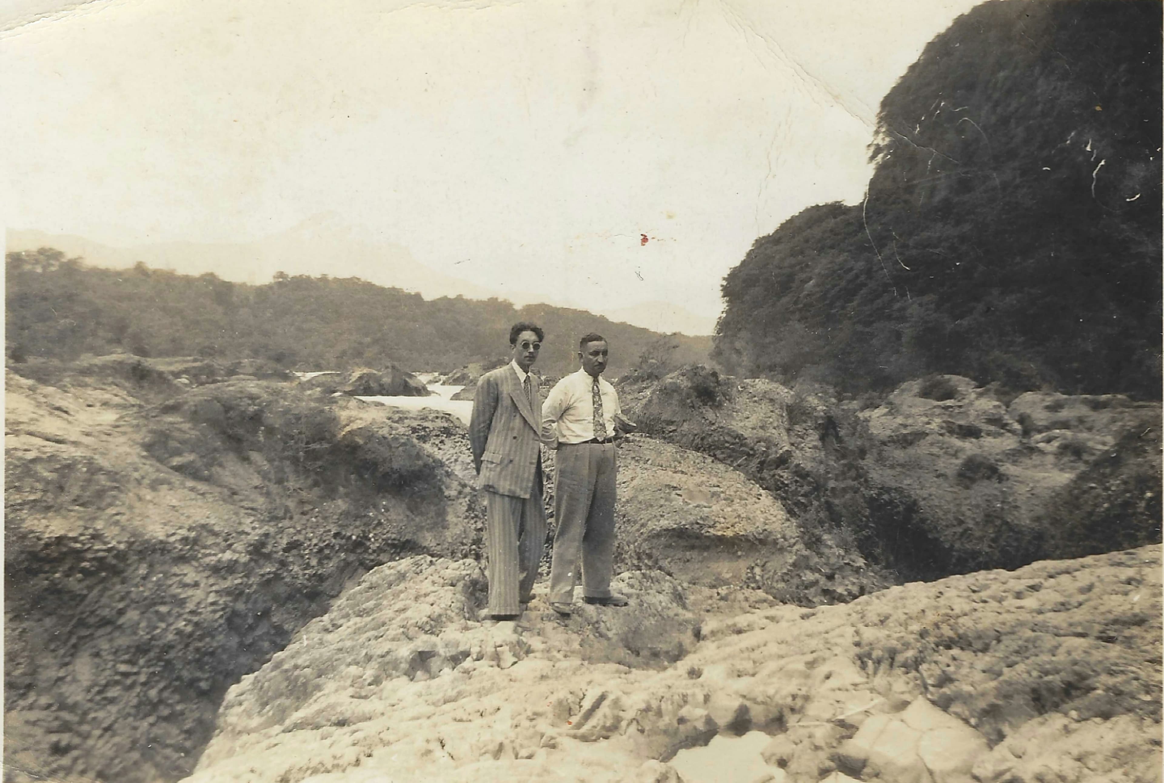 Río Petrohué en 1945