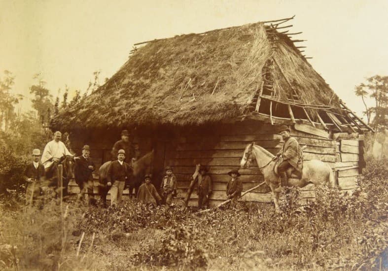 Camino a Puerto Montt, 1893.