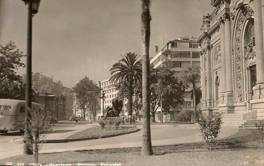 Museo Bellas Artes, Santiago 1950