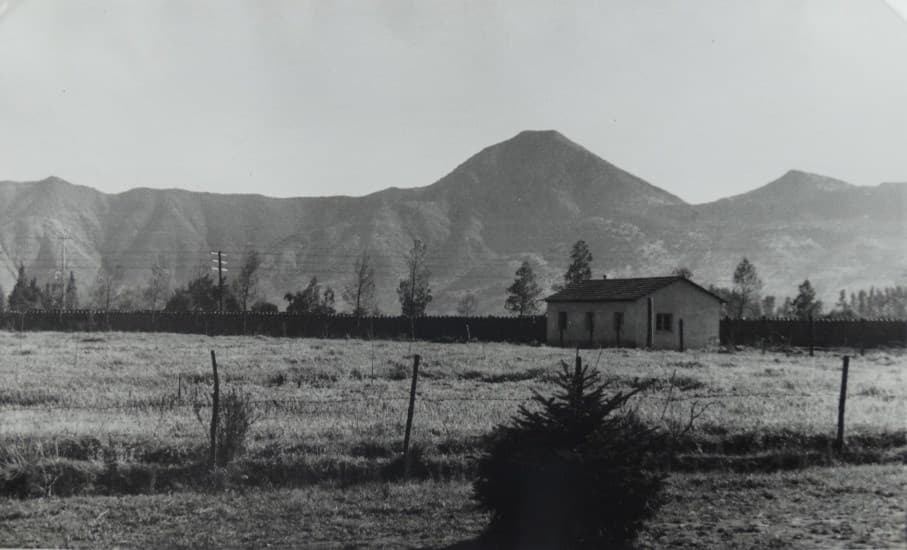Sector de Avda Las Condes con P. Hurtado en 1940