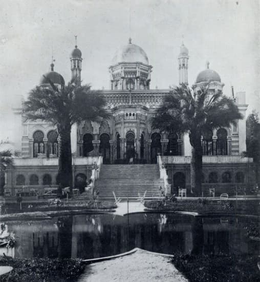 Palacio Concha Cazzotte en 1912