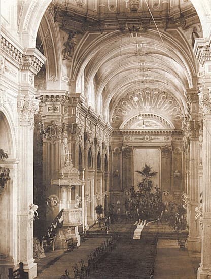 Iglesia de la Matriz, talca en 1890