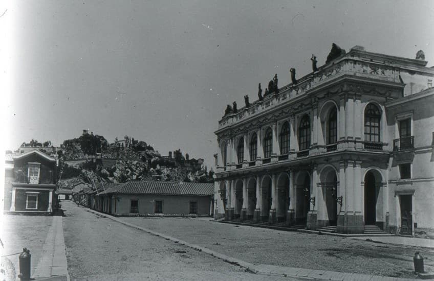 Teatro Municipal de Santiago, 1880
