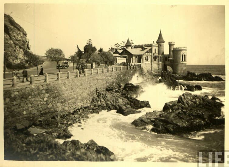 Castillo Wulff de Viña del Mar, ca. 1930