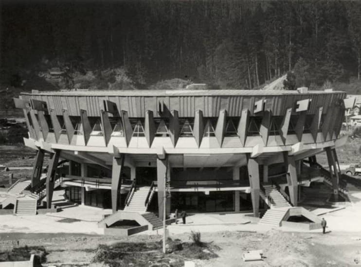 Edificio de Aulas de la Universidad de Concepción en los 70’s