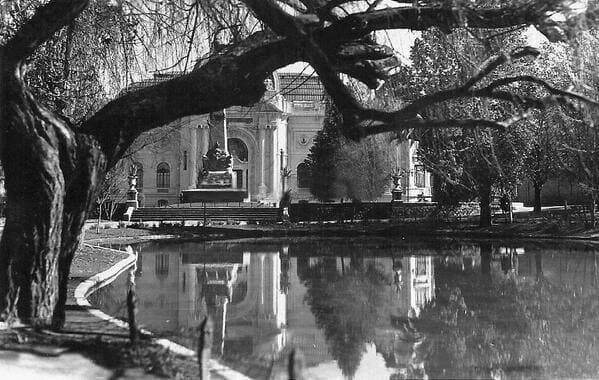 Laguna del Parque Forestal en 1941