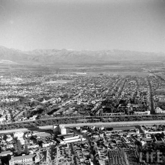 Comunas de Providencia y Ñuñoa en 1941