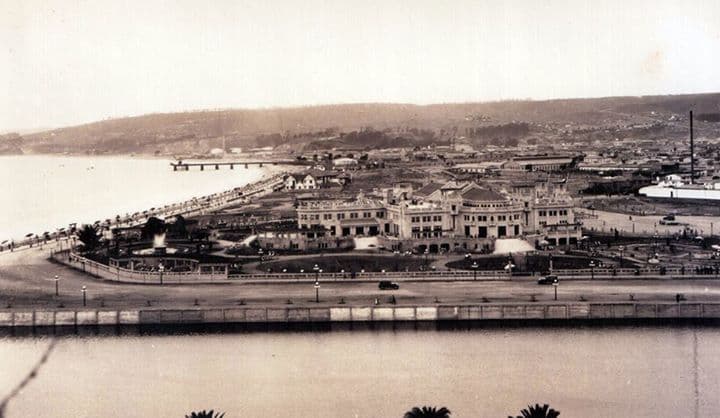Viña del Mar en el año 1933.