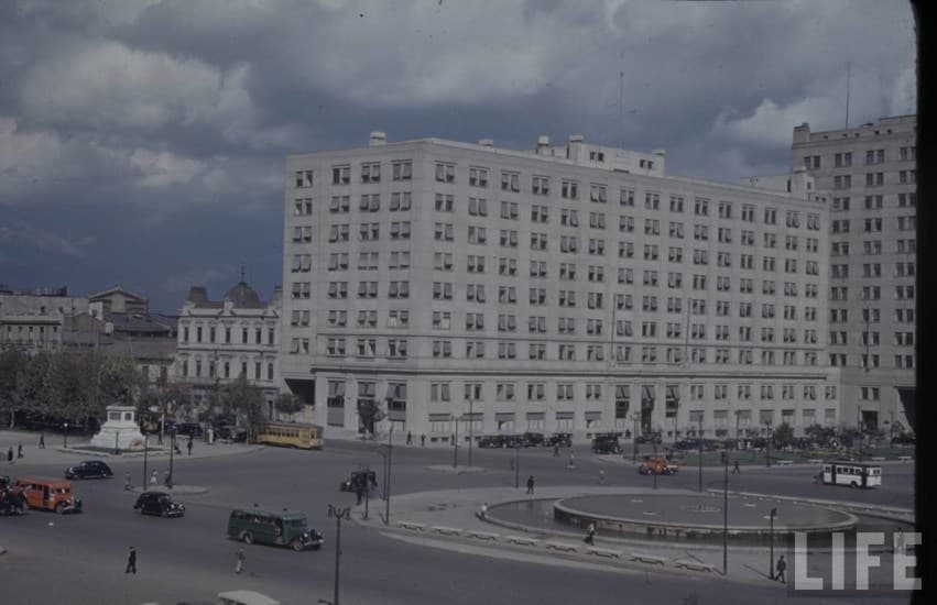 Barrio Cívico de Santiago en el año 1941.