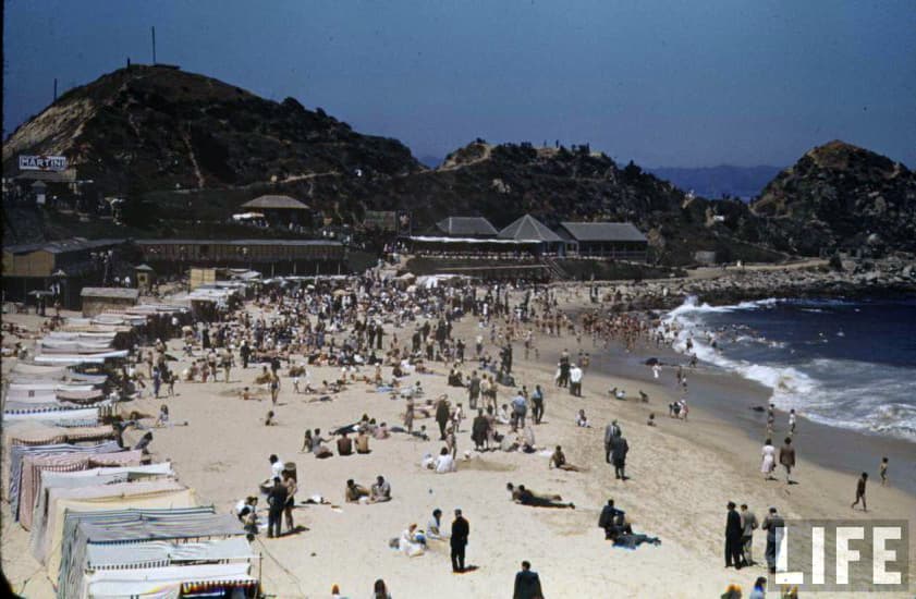 Balneario Las Salinas en el año 1941.