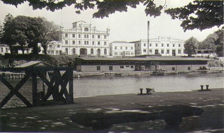 Ex Cervecerías Andwanter, en 1950, CCU en esos momentos.