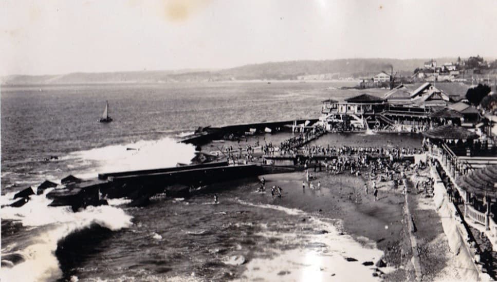 Balneario El Recreo de Viña del Mar en 1920