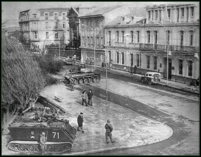 Plaza de Punta Arenas 11 de Sept de 1973