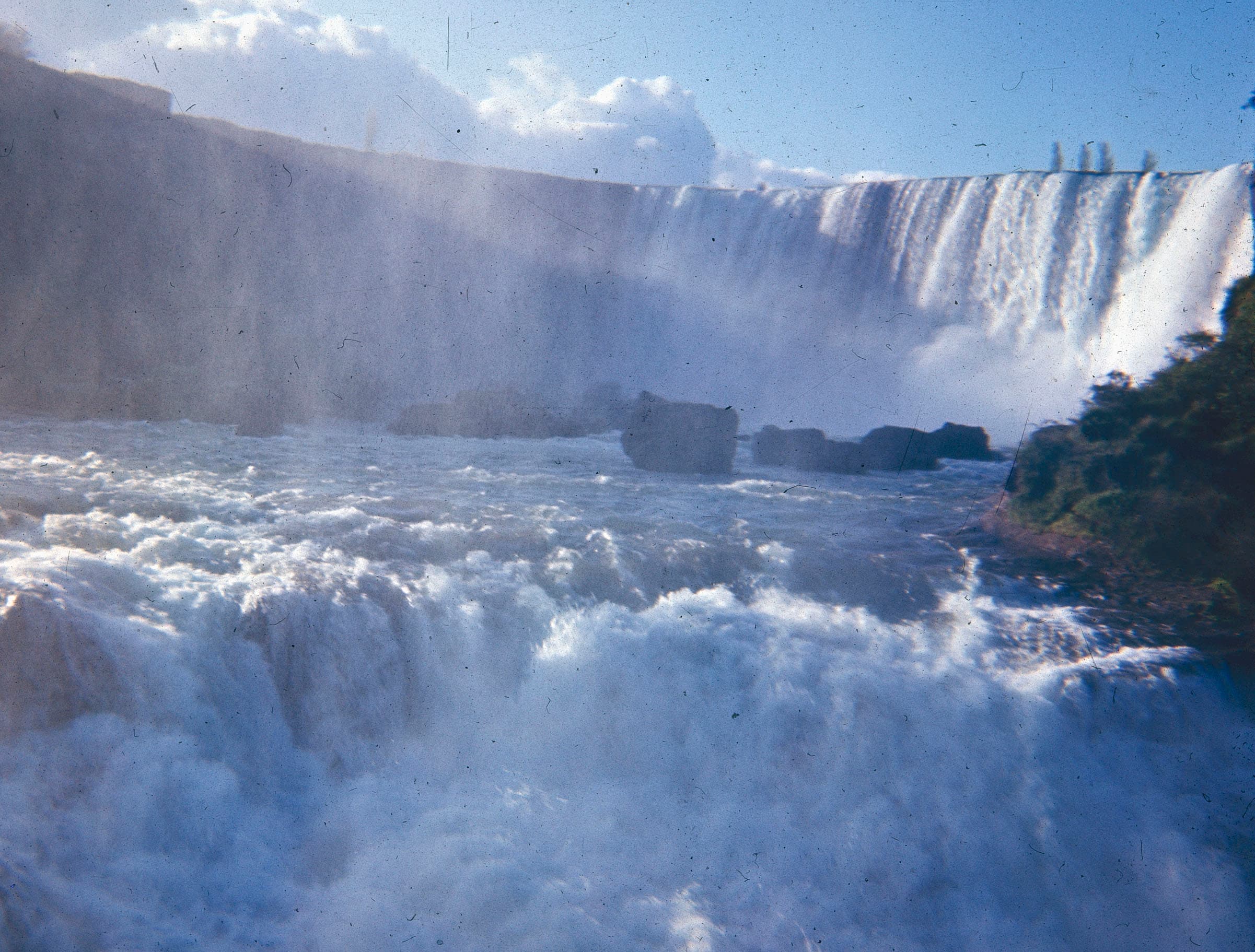 Salto del Laja, Región del Biobío, en los años 60