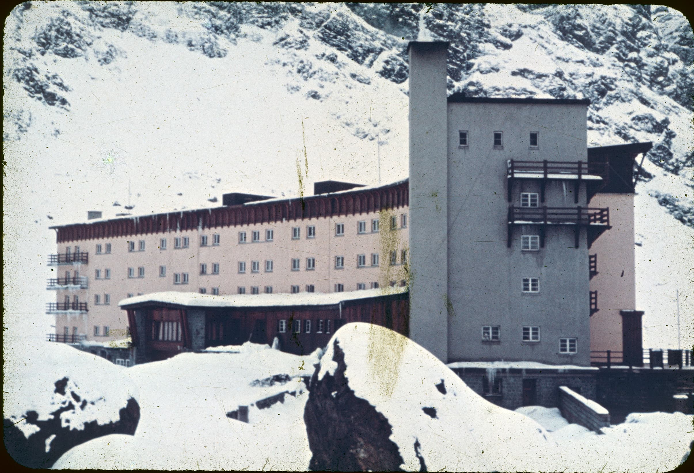 Hotel Portillo, Portillo, años 60
