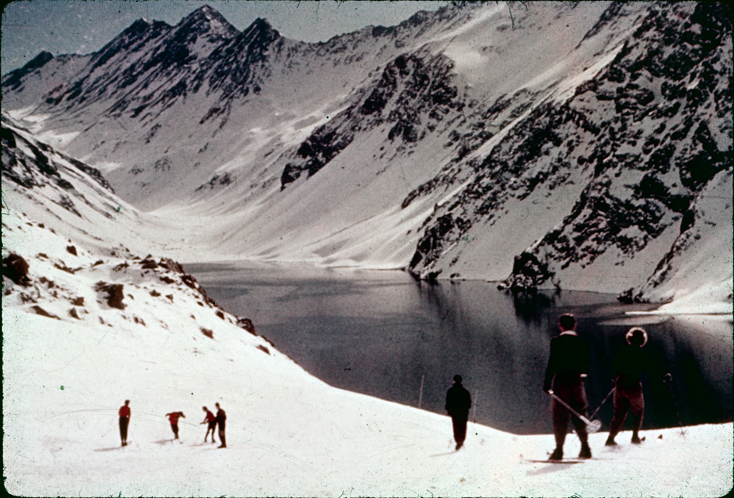 Laguna del Inca, Potillo. Años 60
