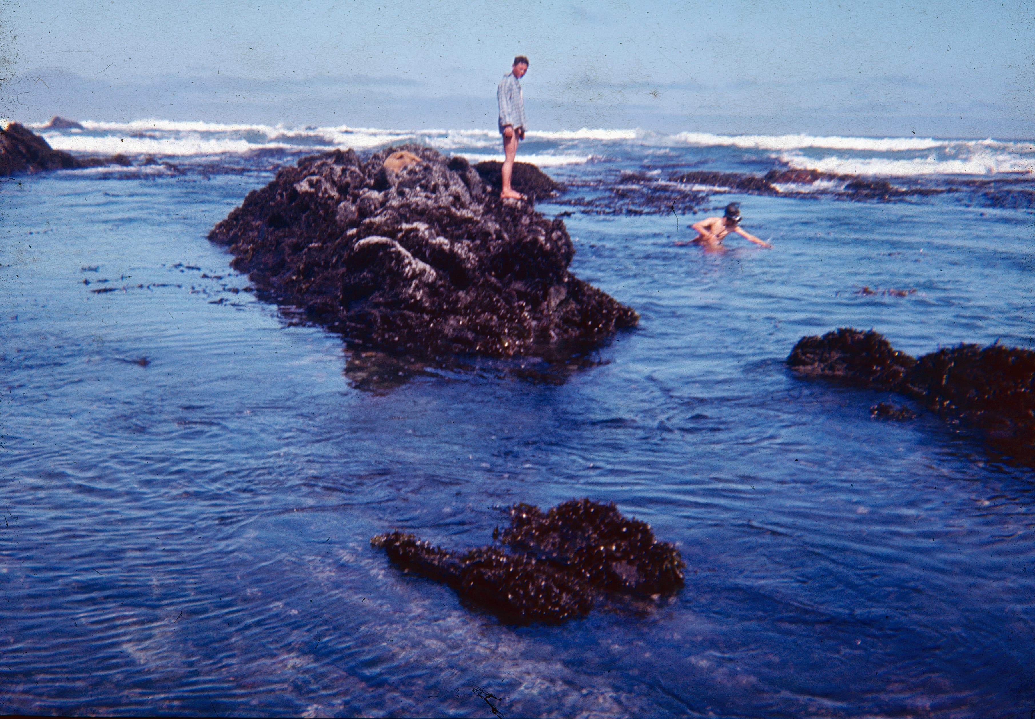 Mariscadores de Boyeruca en los 60s