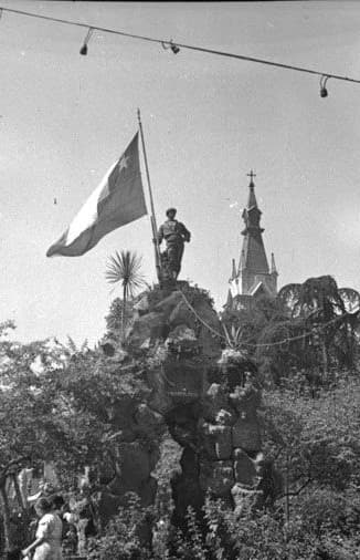 Monumento del Roto Chileno  en 1943