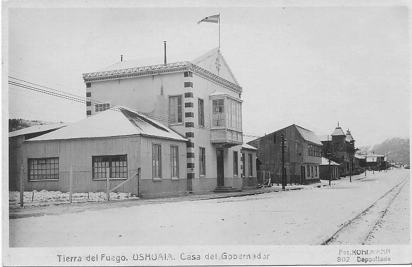 Casa del Gobernador, Tierra del Fuego, Ushunia, década 1920