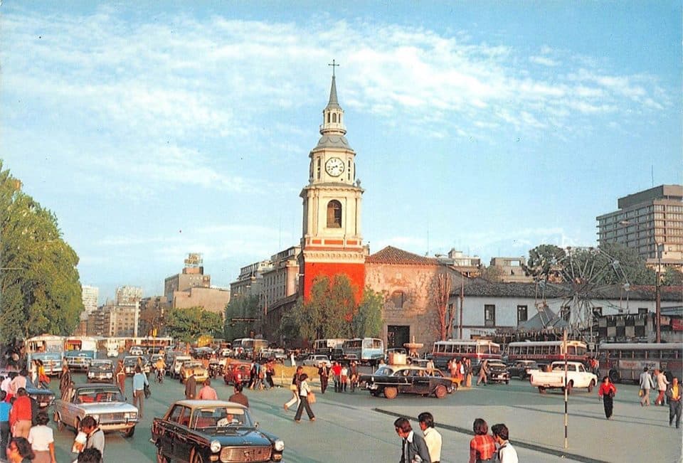Iglesia San Francisco, Alameda, Santiago 1976