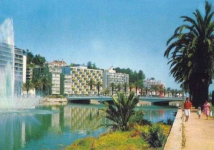 Estero Marga Marga, Viña Del Mar en 1968