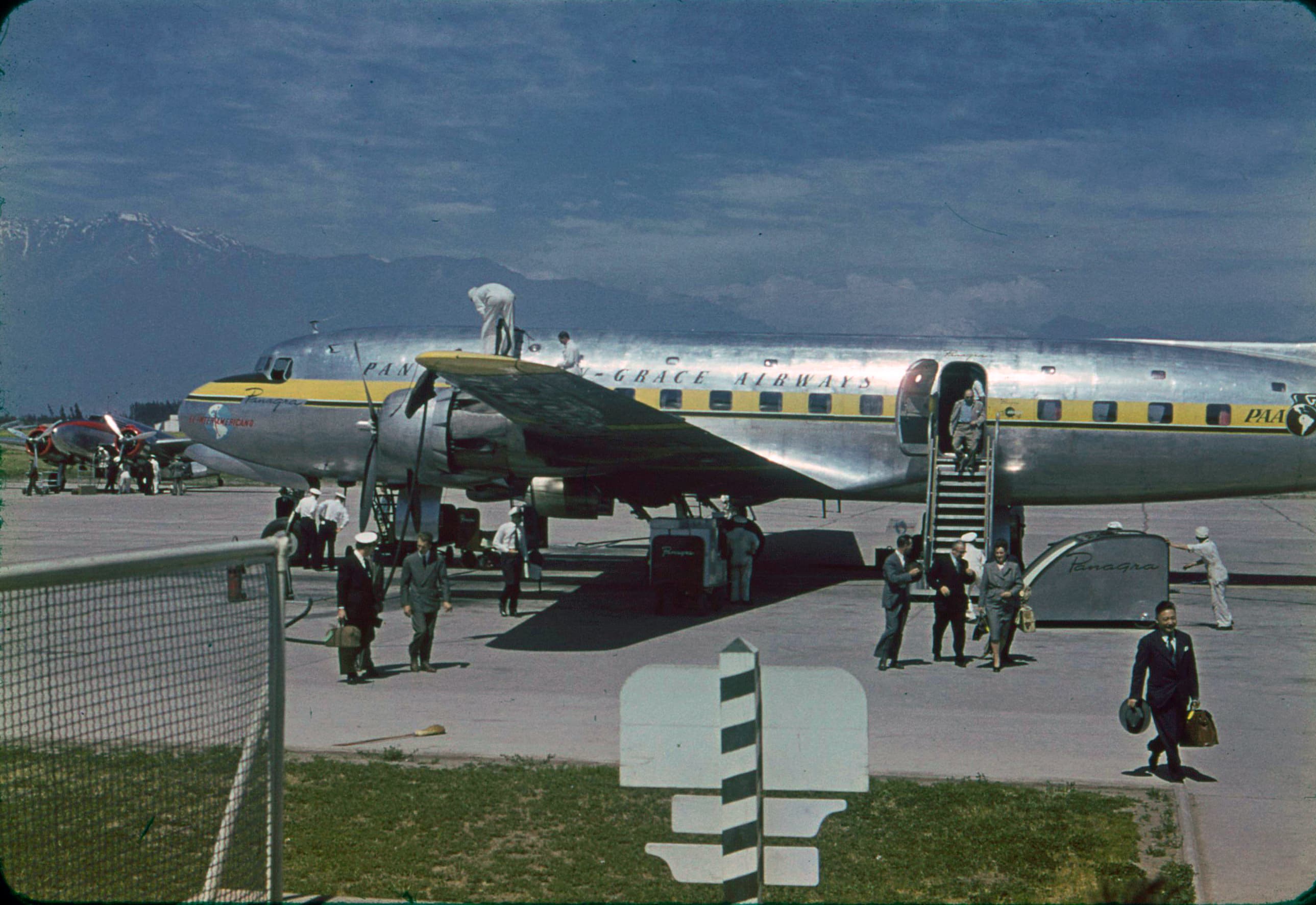 Aeropuerto Cerrillos a fines de los 40s