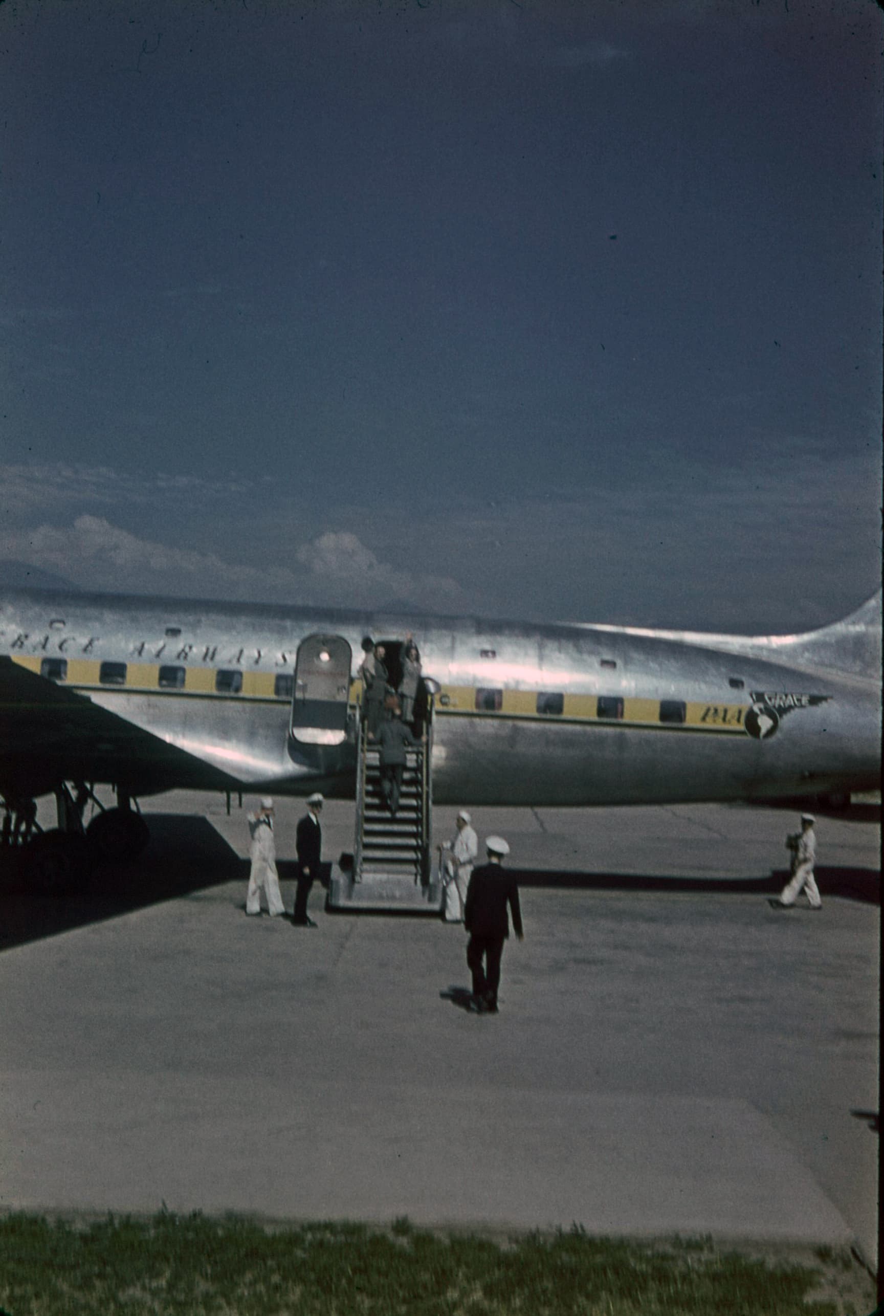 Aeropuerto Cerrillos en 1945