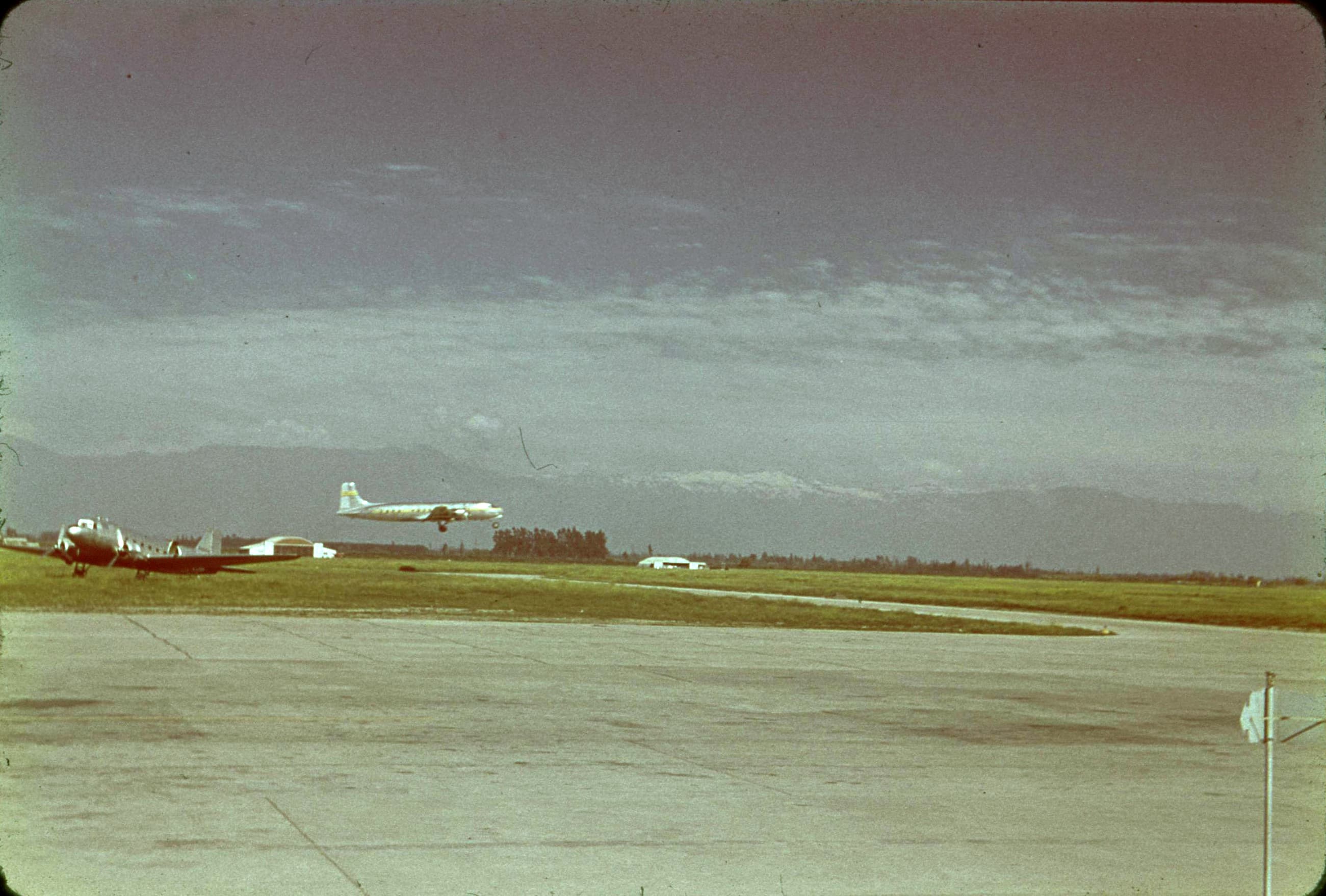 Aeropuerto Cerrillos en 1945