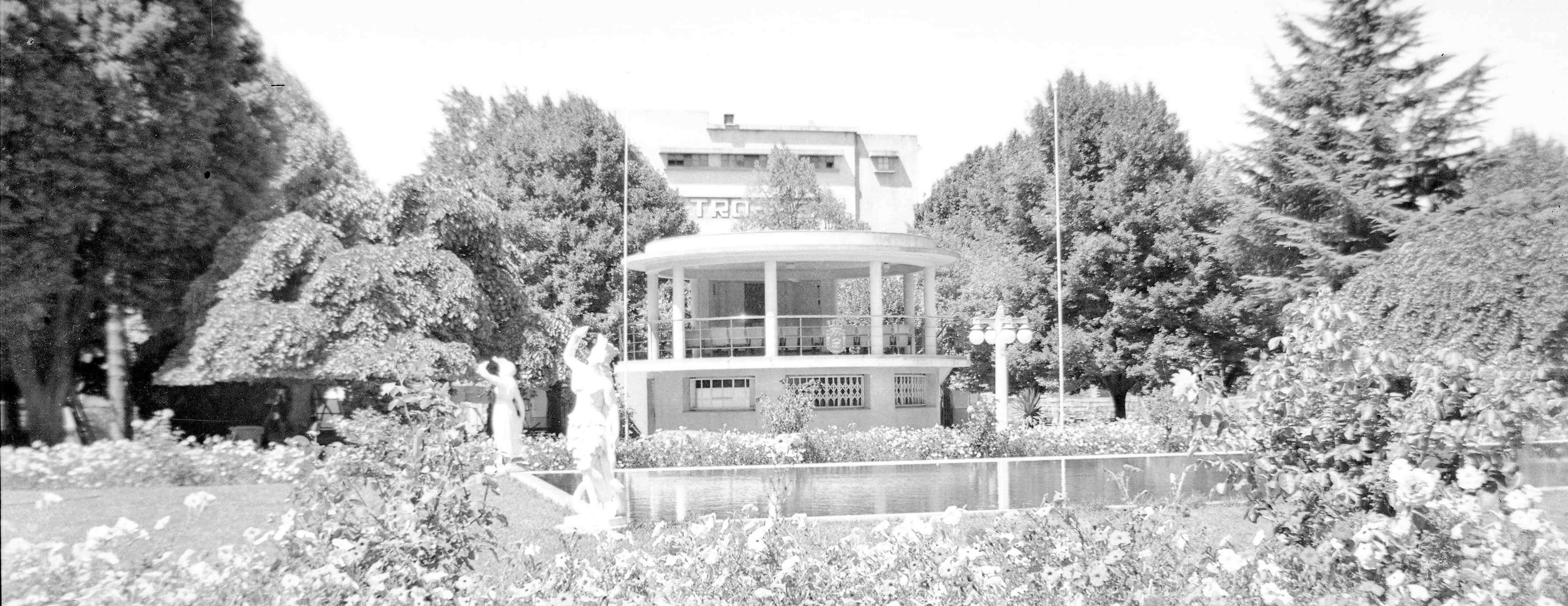 Plaza de Armas de Angol en 1959