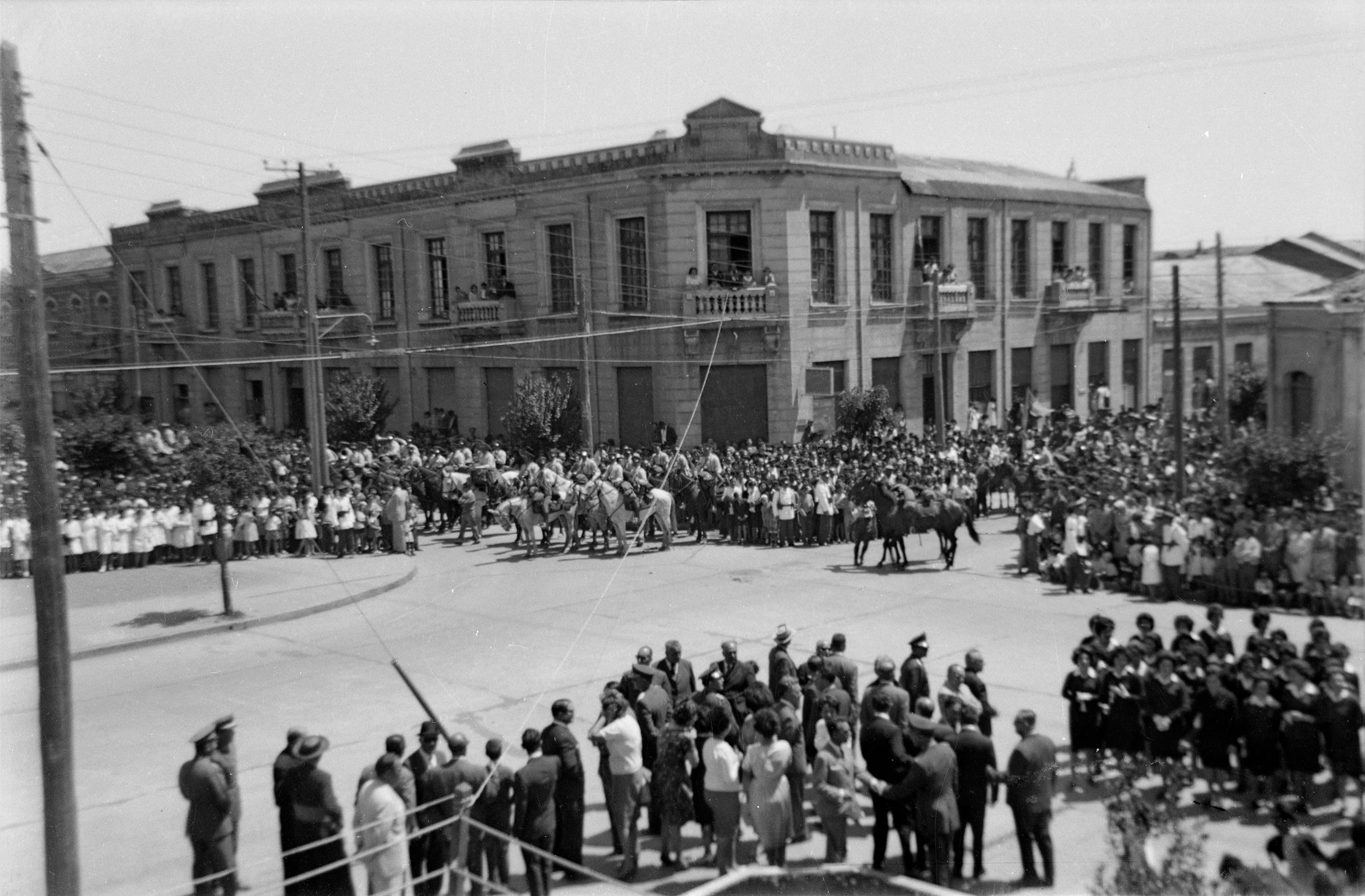 Celebración en Angol, 1953