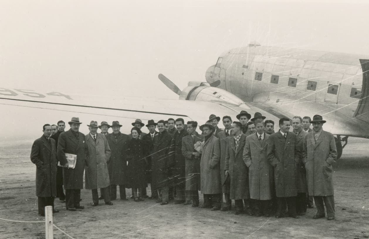 Aeropuerto de Antofagasta en 1950