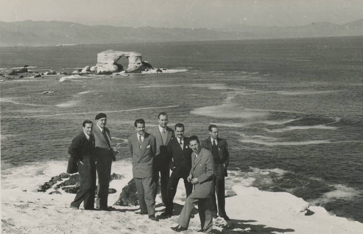 Portada de Antofagasta en 1950