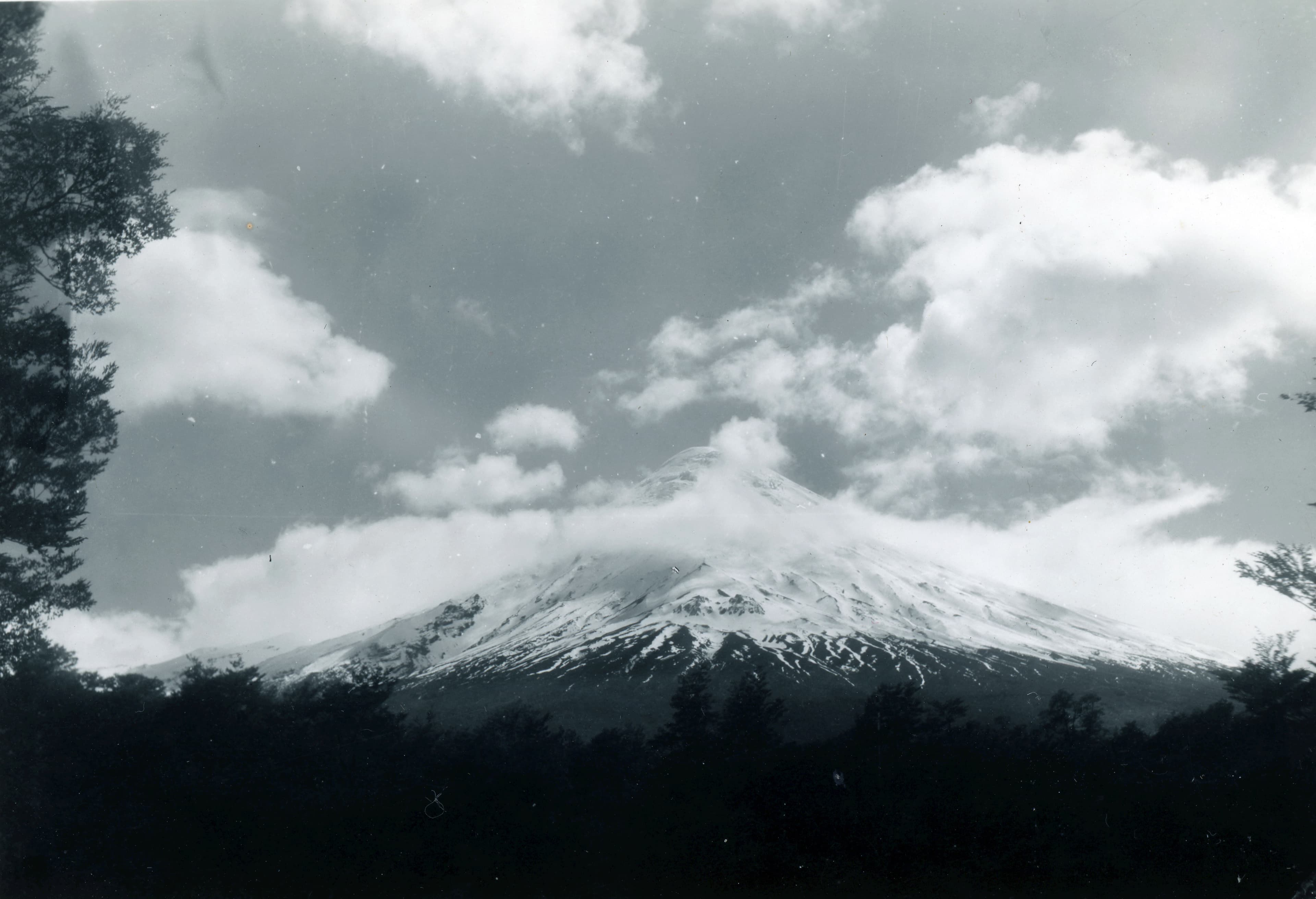 Volcán Osorno en 1949