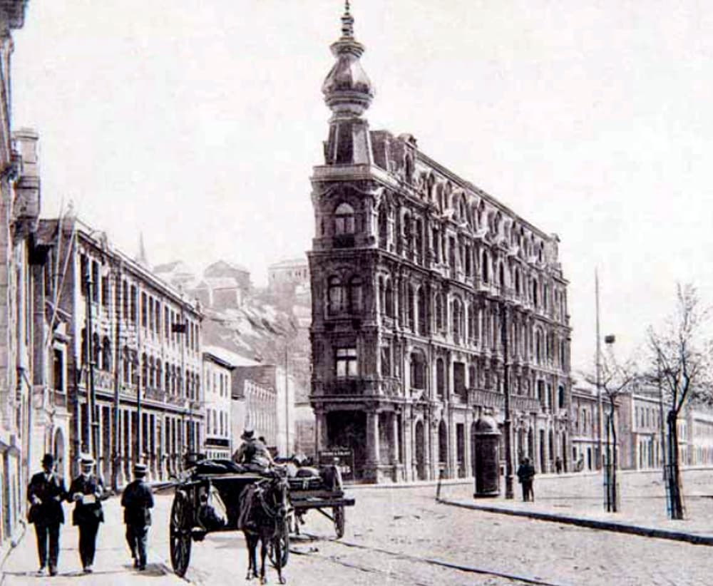 Edificio Brown de Valparaíso en 1911