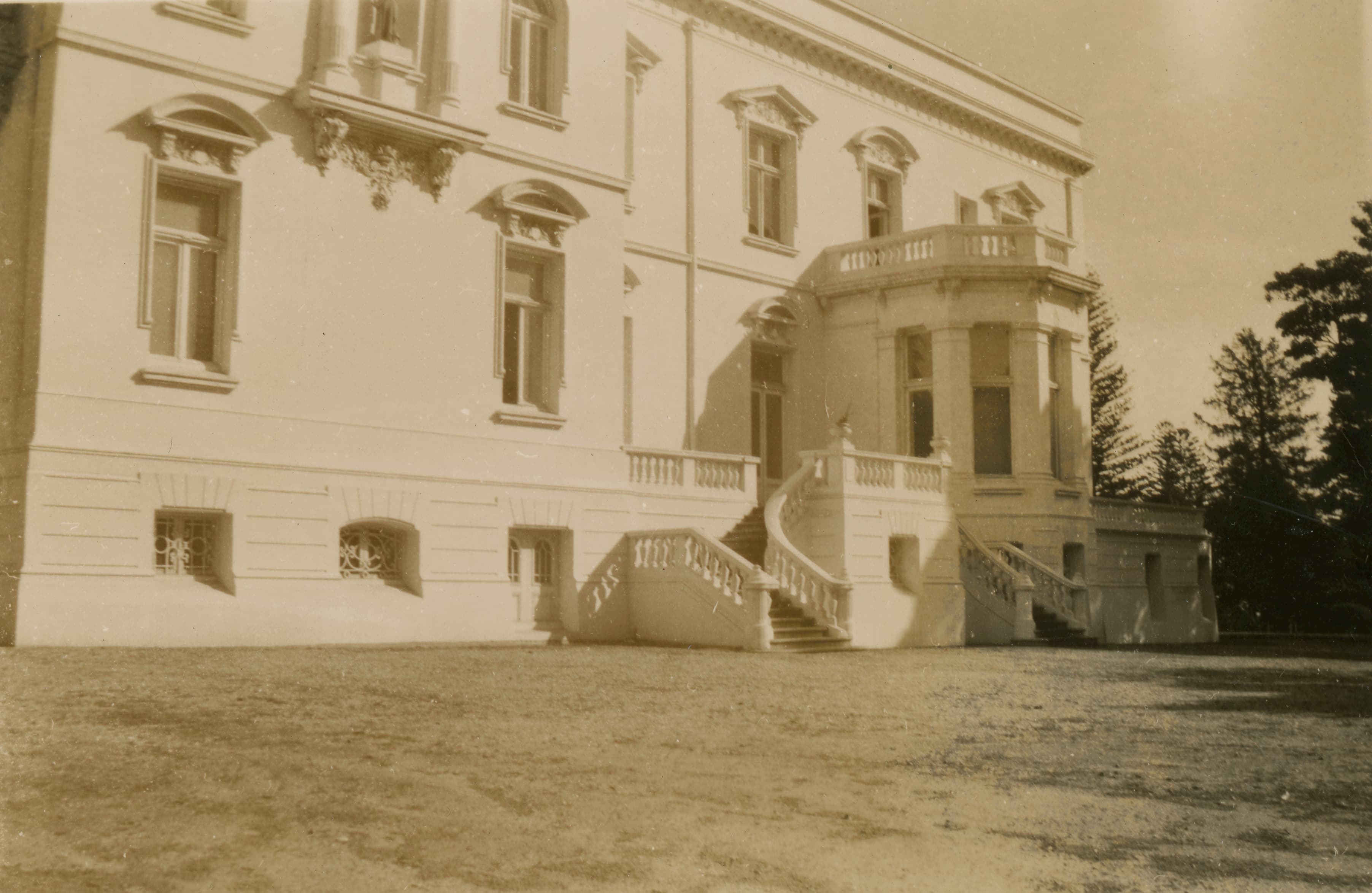 Parque de Lota en 1949